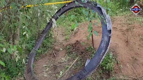 Massive debris suspected to be from rocket launch crashes in Kenyan village