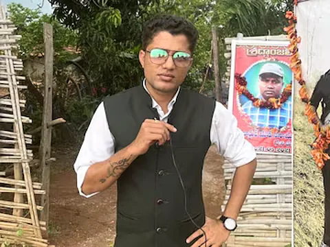 Journalist Mukesh Chandrakar