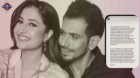 Yuzvendra Chahal breaks silence amid rumours of divorce with Dhanashree Verma.