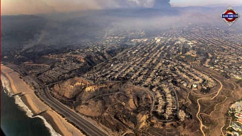 24 dead, 12,000 structures destroyed in Los Angeles wildfire amid race to douse blaze