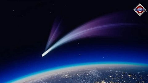 Once-in-a-lifetime comet G3 ATLAS visible tonight. It won't return for 1,60,000 years
