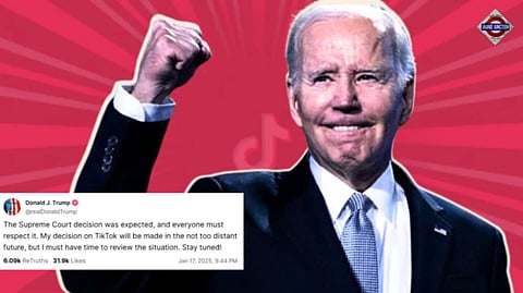 TikTok, facing US ban, says it will go dark on Sunday unless Joe Biden intervenes