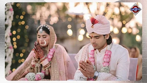Neeraj Chopra tied the knot with his partner Himani in a private ceremony.