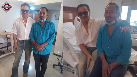 Saif Ali Khan met the auto driver who took him to the hospital after the attack.