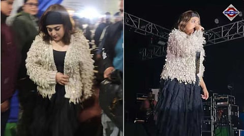 Singer Monali Thakur rushed to hospital mid-show due to breathing issues
