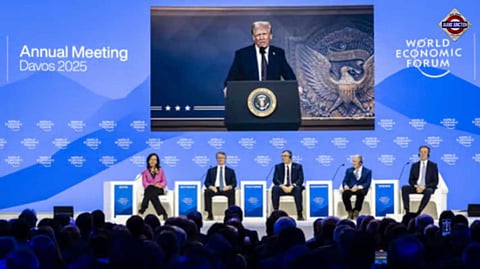 Make your product in America or pay tariff: Donald Trump to business leaders at Davos