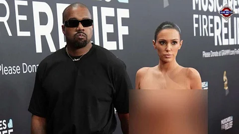 Grammys 2025: Kanye West, wife Bianca Censori escorted out after 'nude' dress reveal?