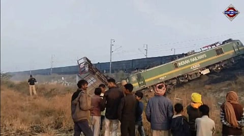 Two Goods Trains Collide, Derail In UP's Fatehpur; Railway Officials Injured