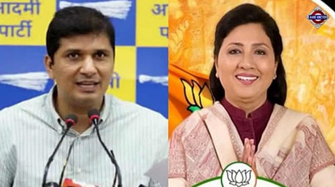 BJP's Shikha Roy stuns AAP's Saurabh Bharadwaj in Delhi's Greater Kailash