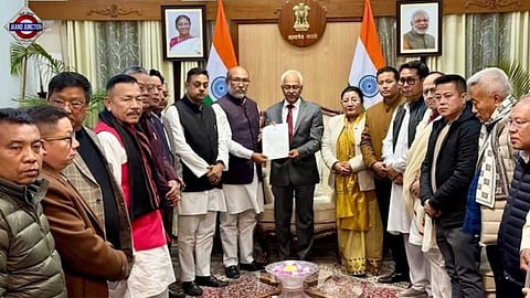 N Biren Singh submits resignation to Governor after New Delhi visit.