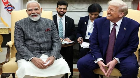 PM Modi With Donald Trump