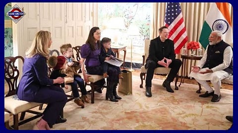 PM Modi meets Elon Musk at Blair House during 2-day US visit.