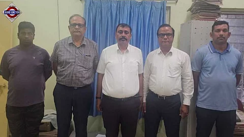 Five officials arrested in KIIT student suicide issue.