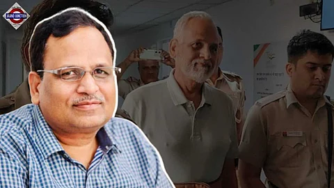 AAP leader Satyendra Jain.