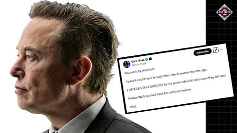 Elon Musk feuds with astronaut over Sunita Williams return from space