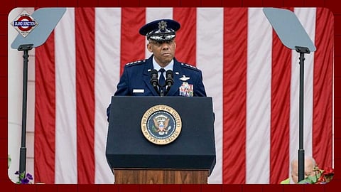 US President thanks Brown for being an 'outstanding leader'.