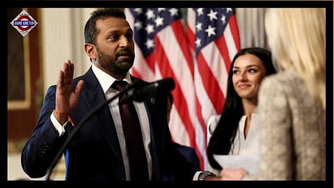 Kash Patel sworn in as FBI director.