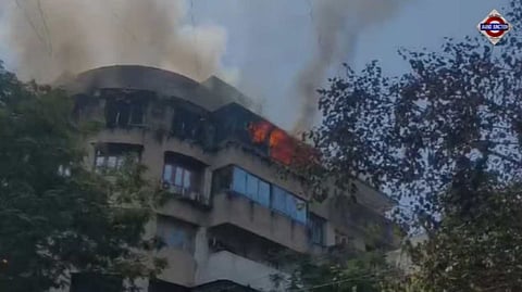 Fire erupts at Marine Chambers building in Mumbai, no report of deaths