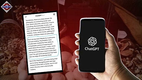 Man Asks ChatGPT For Grief Advice, Gets The Reply Of 'Try Mushrooms'
