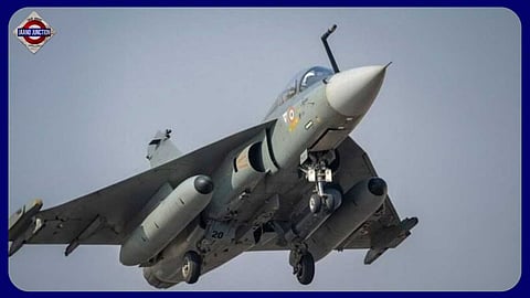 Hindustan Aeronautics Ltd's LCA Mark1A fighter jet.