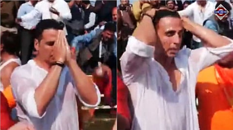 Akshay Kumar visits Maha Kumbh ahead of Mahashivratri