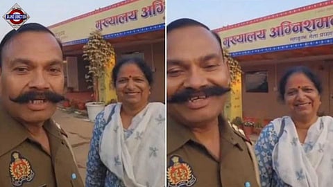 Fire officer reunites with college friend after 37 years at Maha Kumbh.