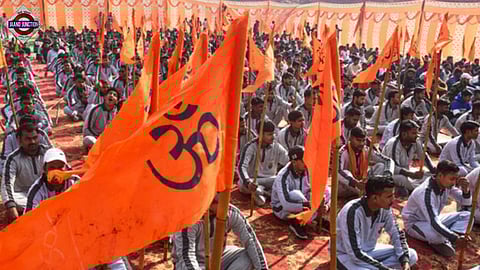Bajrang Dal workers storm college over Iftar at campus.