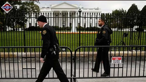 Secret Service agents got tip-off about suicidal person travelling from Indiana.