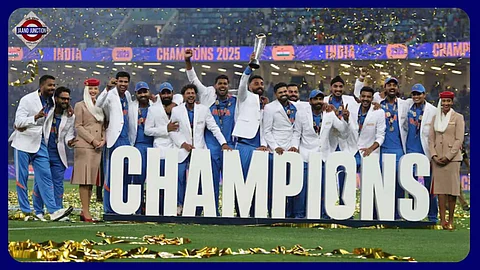 Rohit Sharma's India won the Champions Trophy final vs New Zealand.