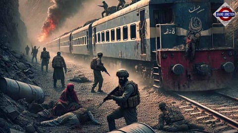 Militants hijacked train in Balochistan, take over 100 pasengers hostage