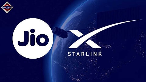 Jio partners with SpaceX to bring Starlink internet to India.