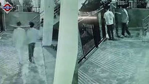 Screengrab of the CCTV footage.