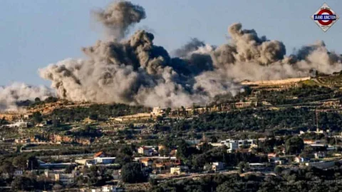 Lebanon warns of 'new war' after Israel retaliates with heavy airstrikes