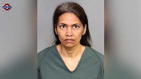 Saritha Ramaraju has also been charged with one felony enhancement of personal use of a weapon, a knife.