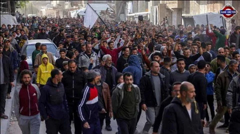 Gaza streets filled with Palestinians demanding ouster of Hamas