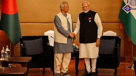 PM Modi meets Muhammad Yunus amid strained ties, 1st since Sheikh Hasina's ouster