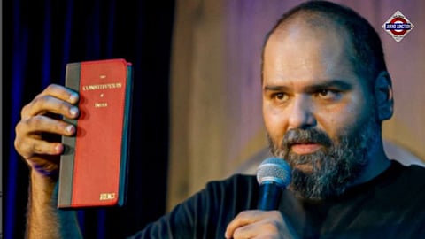 Comedian Kunal Kamra