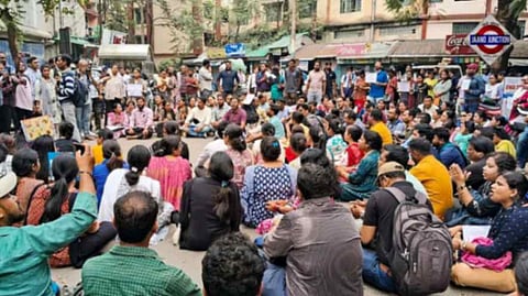 Hunger strike, protest march: Thousands of sacked Bengal teachers hit streets