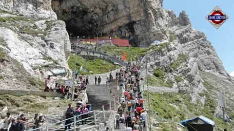 The Amarnath yatra is being held from July 3 to August 9.