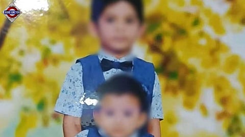 A woman killed her two sons using a coconut chopper in Hyderabad.