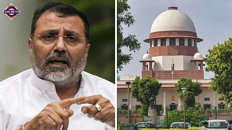 BJP MP Nishikant Dubey slams top court over 'judicial overreach'.