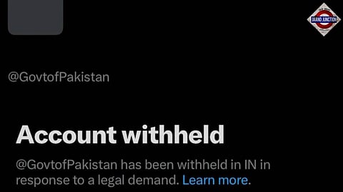 Pakistan government's official X account blocked in India after Pahalgam attack