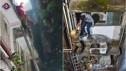 Fire broke out at Rituraj Hotel in Kolkata.