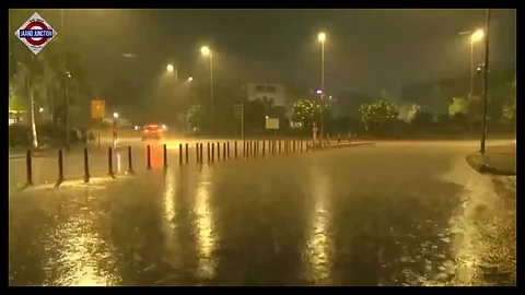 Red alert for heavy rainfall in place in Delhi on Friday.
