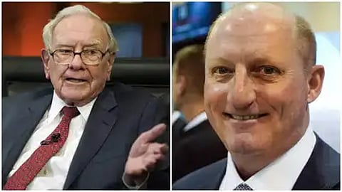 Warren Buffett (left), Greg Abel (right)