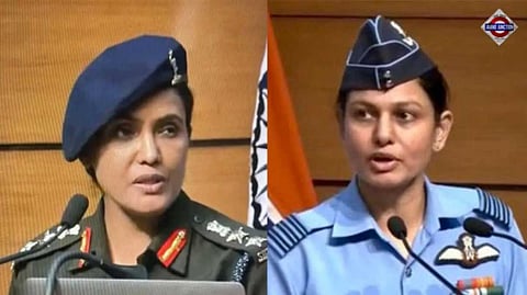 Who are officers Sofiya Qureshi and Vyomika Singh who briefed on Operation Sindoor?