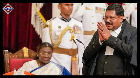 Chief Justice of India BR Gavai took the oath on Wednesday.