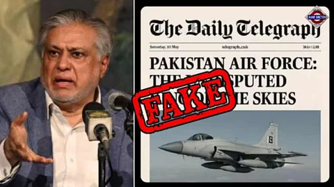 Pak deputy PM falls prey to Pakistani propaganda, fact-checked by own media