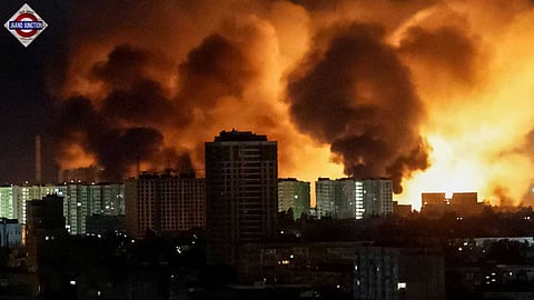 Russia launches war's biggest air attack on Ukraine.