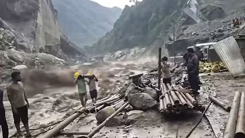 Tourists Stranded As Sikkim Cut Off; Assam-Meghalaya Key Road Washed Away